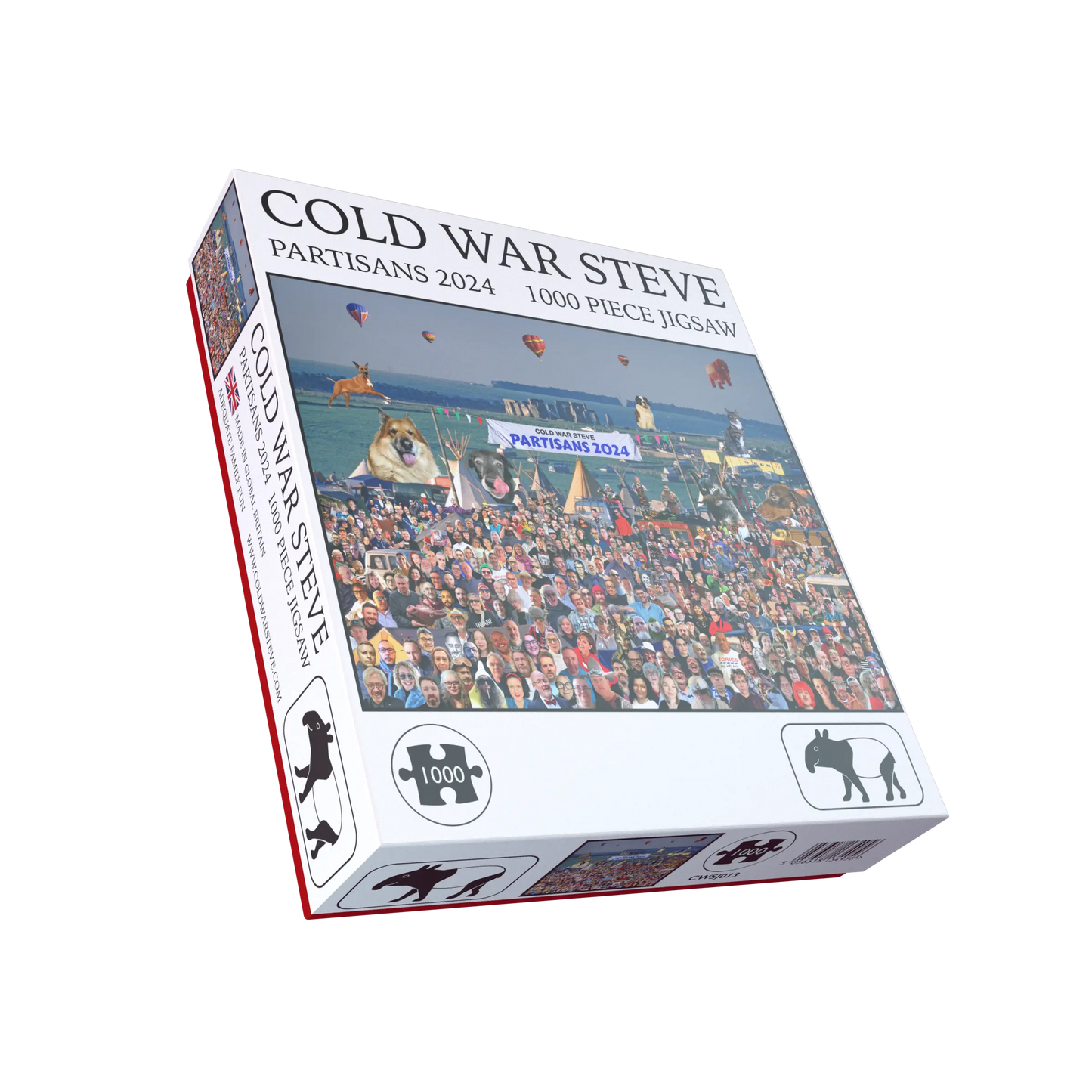 Cold War Steve Partisans 2024 1000 Piece Jigsaw Puzzle