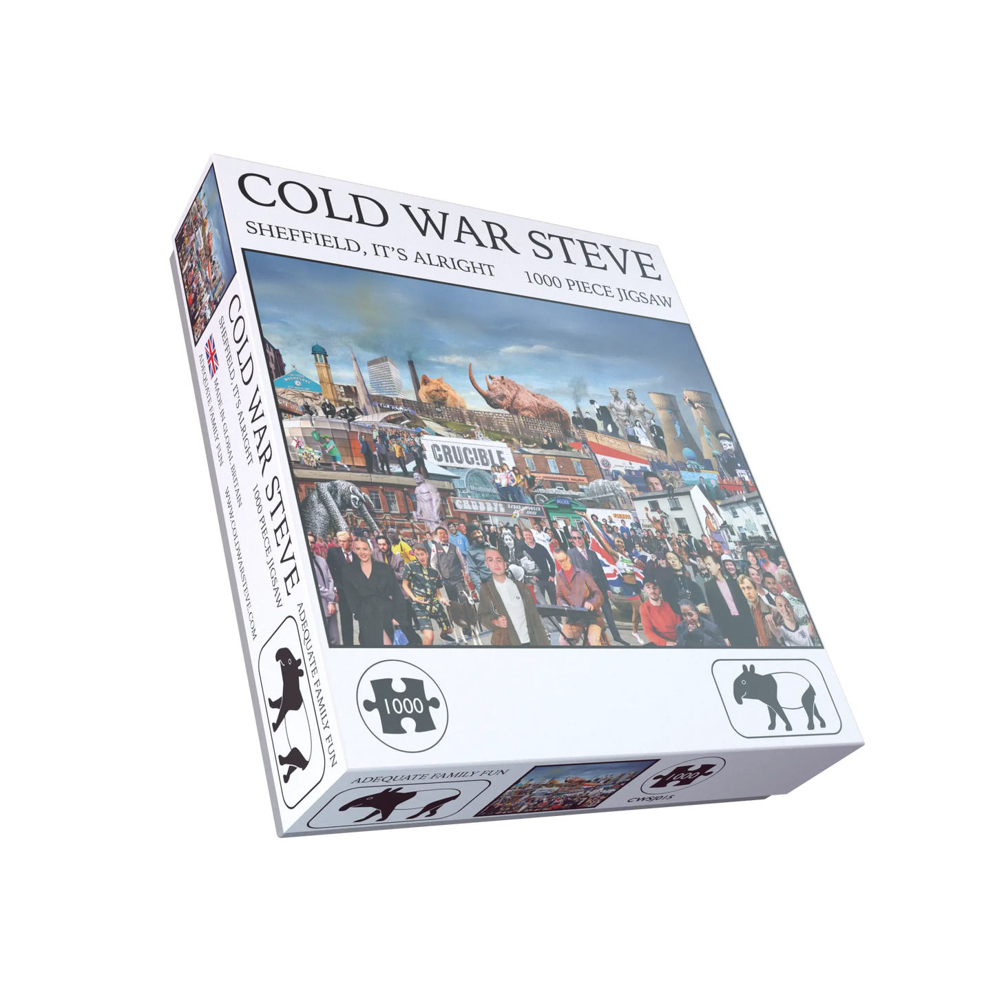Cold War Steve Sheffield 'It's Alright' 1000 Piece Jigsaw Puzzle
