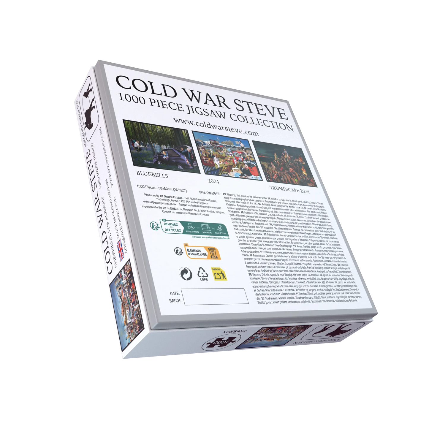 Cold War Steve Sheffield 'It's Alright' 1000 Piece Jigsaw Puzzle