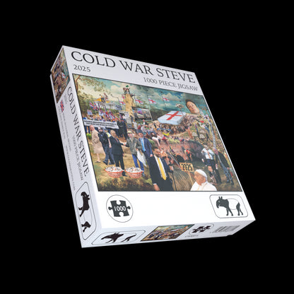 PRE-ORDER Cold War Steve  '2025' 1000 Piece Jigsaw Puzzle