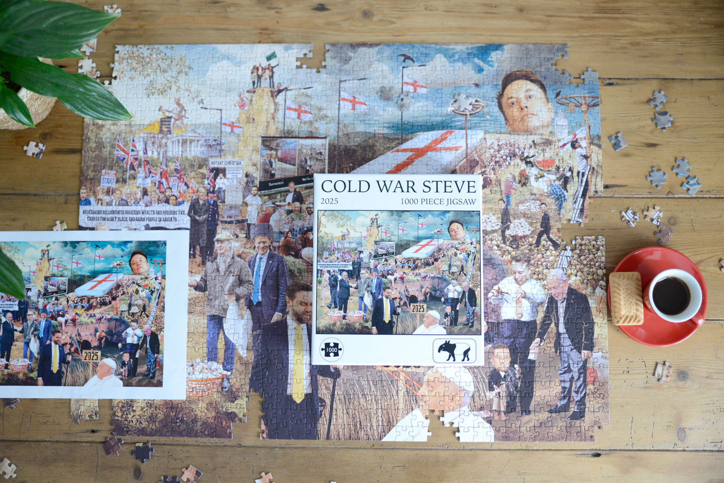 PRE-ORDER Cold War Steve  '2025' 1000 Piece Jigsaw Puzzle