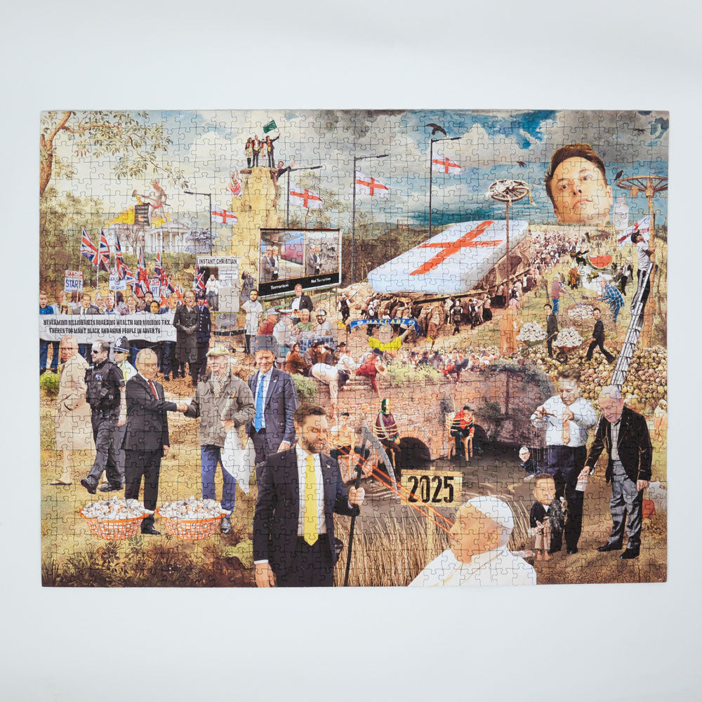 PRE-ORDER Cold War Steve  '2025' 1000 Piece Jigsaw Puzzle