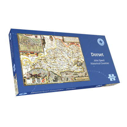 Puzzle 1000 pièces Carte historique du Dorset (1610)