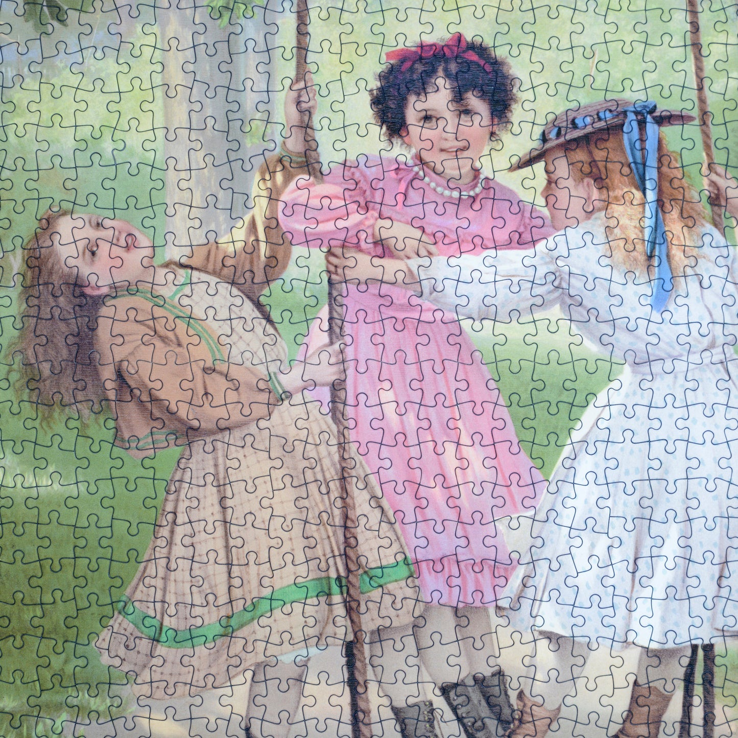The Three Tom Boys 1000 Piece Jigsaw Puzzle