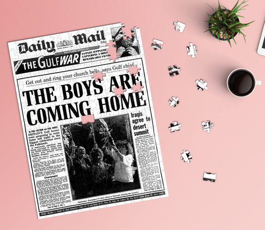 Daily Mail Newspaper Jigsaw Puzzle