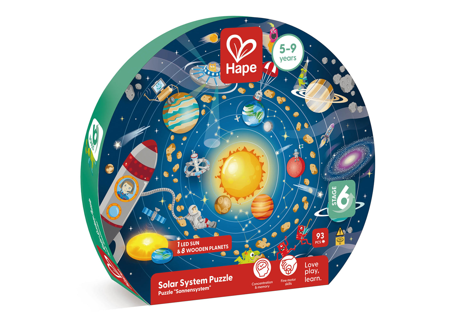Solar System 93 Piece Jigsaw Puzzle