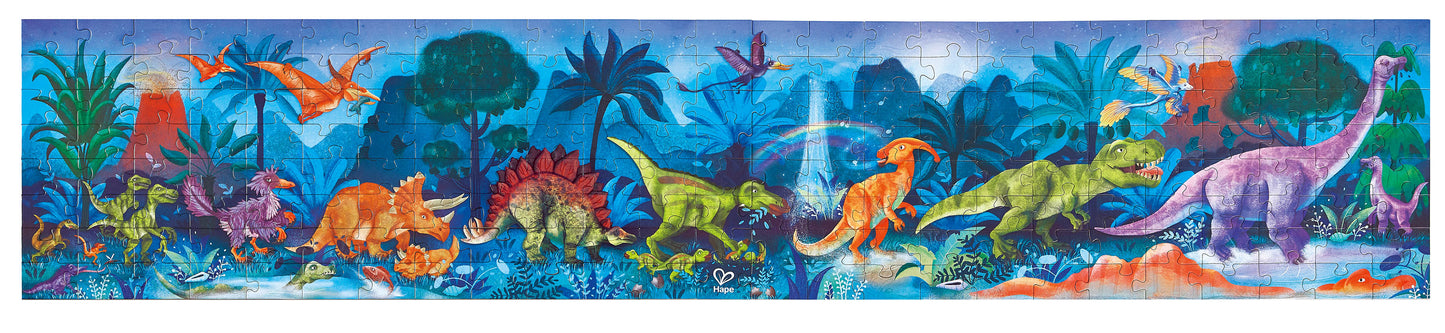 Dinosaur Glow In The Dark 200 Piece Jigsaw Puzzle
