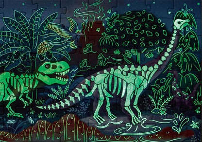 Dinosaur Glow In The Dark 200 Piece Jigsaw Puzzle