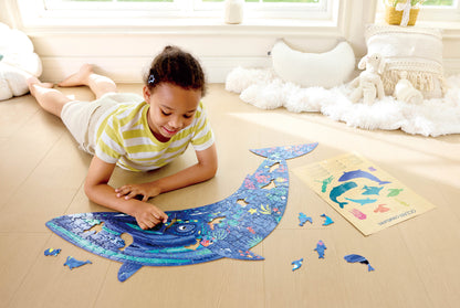 Humpback Whale Shimmer 202 Piece Floor Puzzle