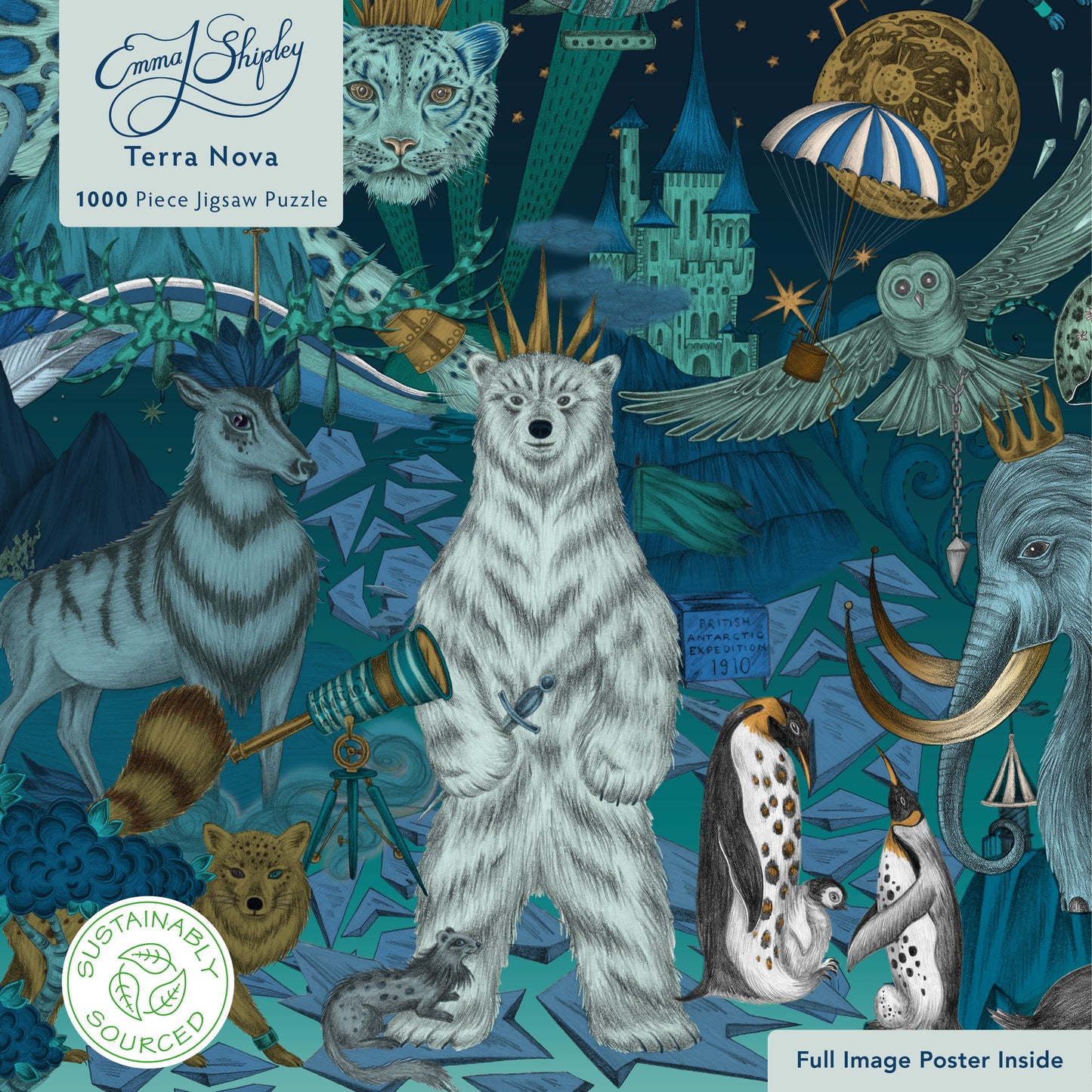 Emma J Shipley: Terra Nova 1000 Piece Jigsaw Puzzle