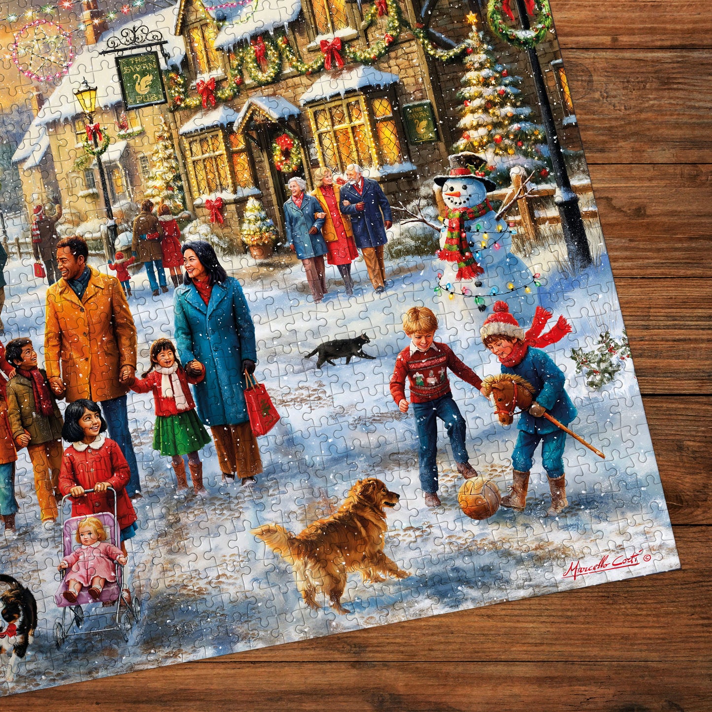 A Christmas Wander 1000 Piece Jigsaw Puzzle
