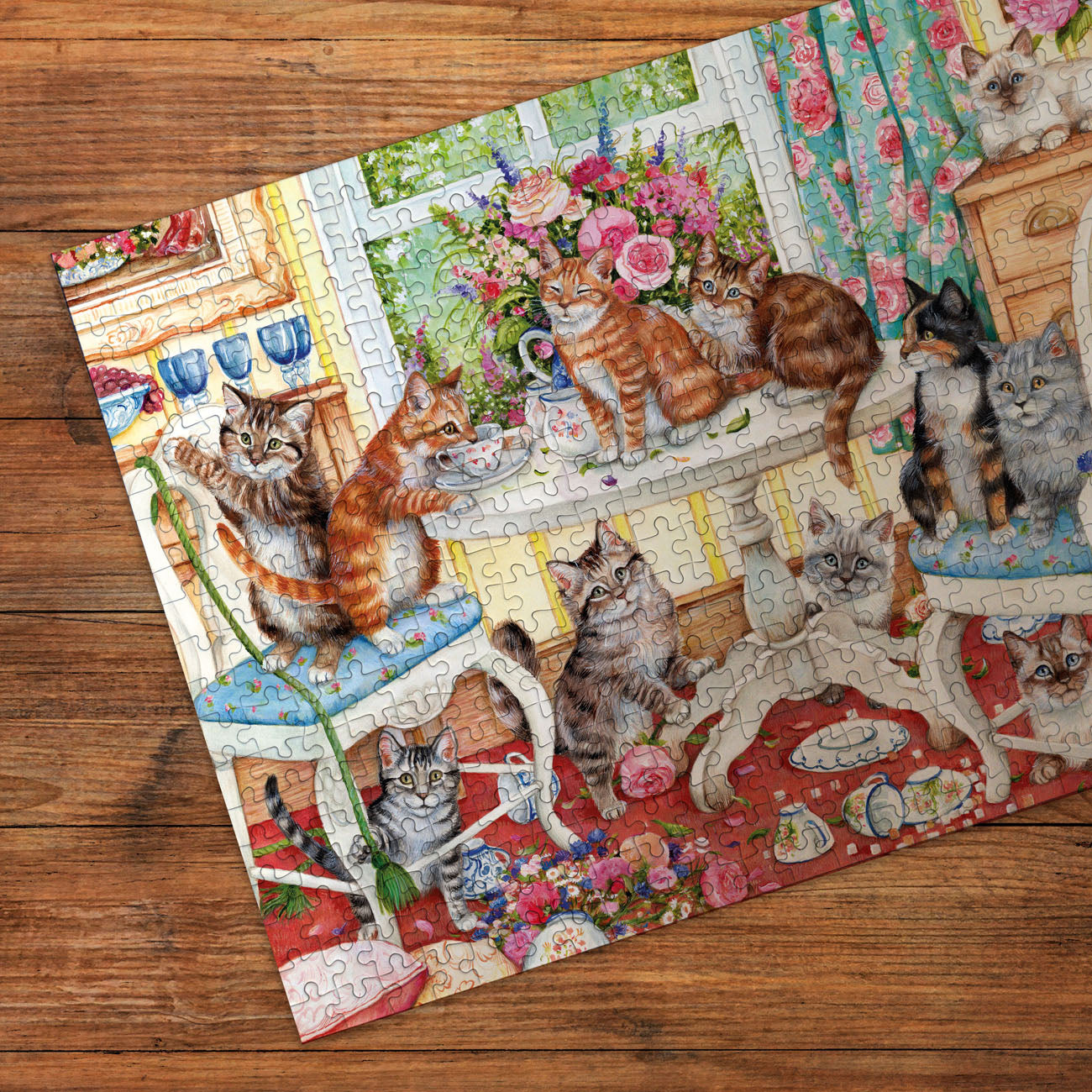 Tails from the Tea Party 500 Piece Jigsaw Puzzle