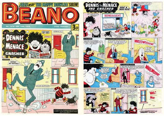 75 Years of Dennis the Menace 2 x 500 Piece Jigsaw Puzzle Set