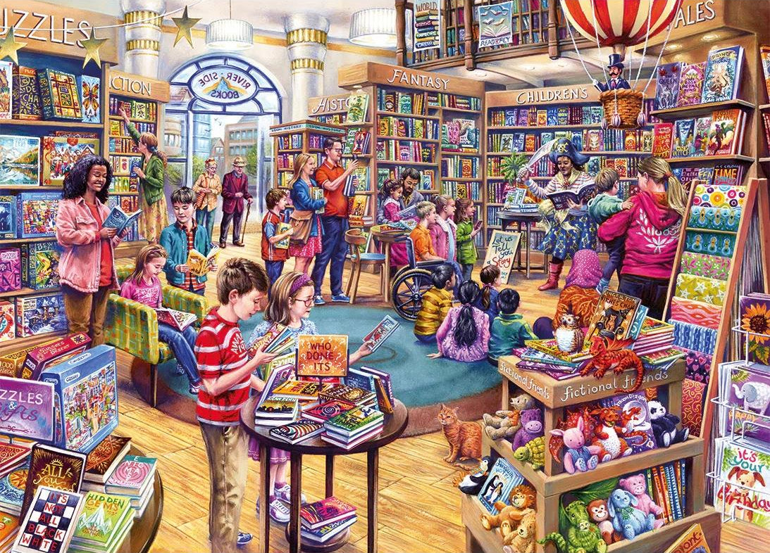 Page Turners 1000 Piece Jigsaw Puzzle