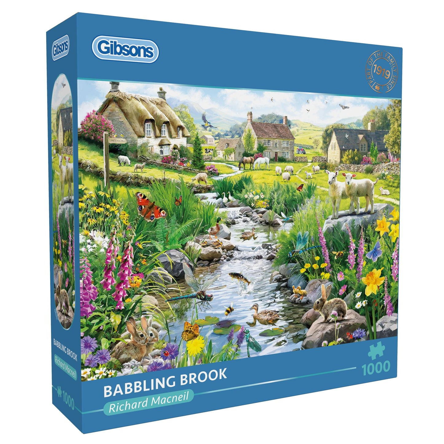 Babbling Brook 1000 Piece Jigsaw Puzzle