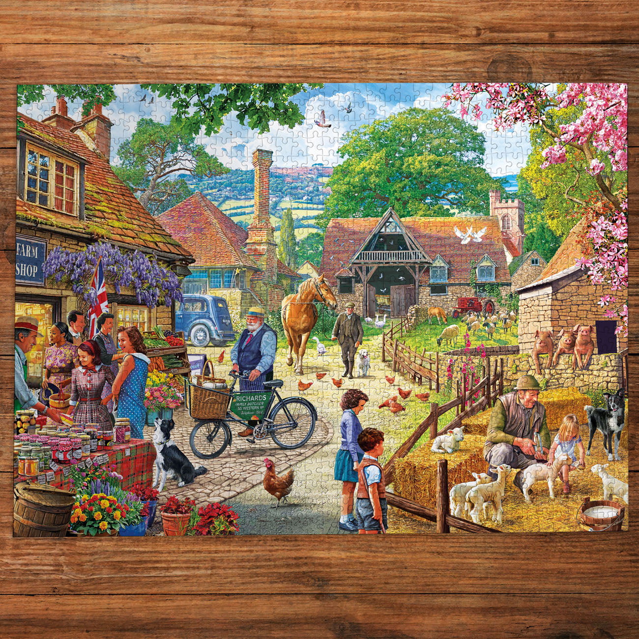 The Farm Shop 1000 Piece Jigsaw Puzzle