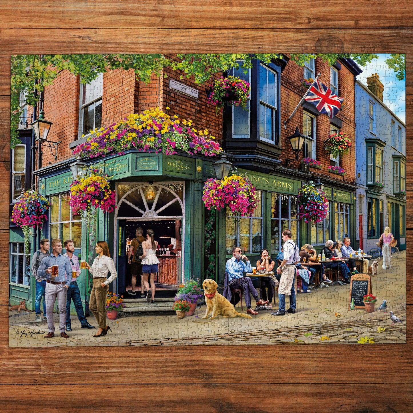 The King's Arms 1000 Piece Jigsaw Puzzle