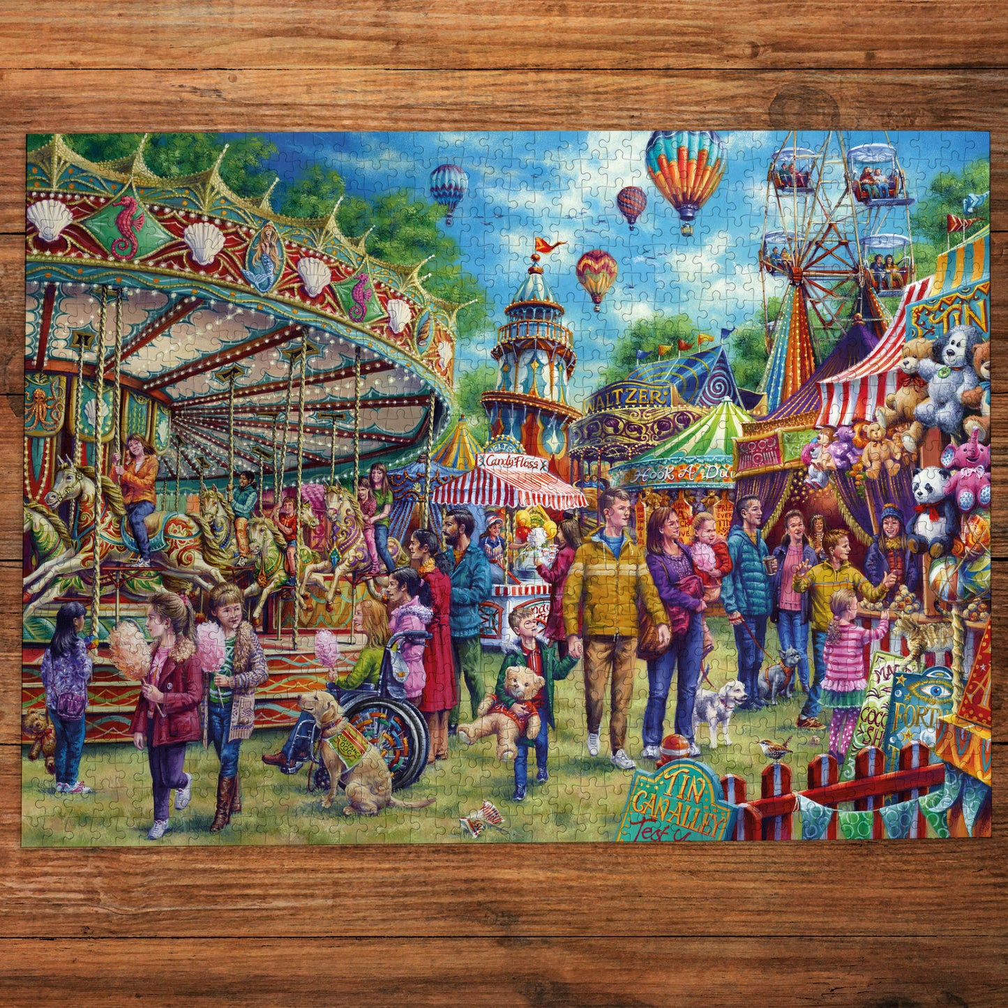Fun at the Fair 1000 Piece Jigsaw Puzzle