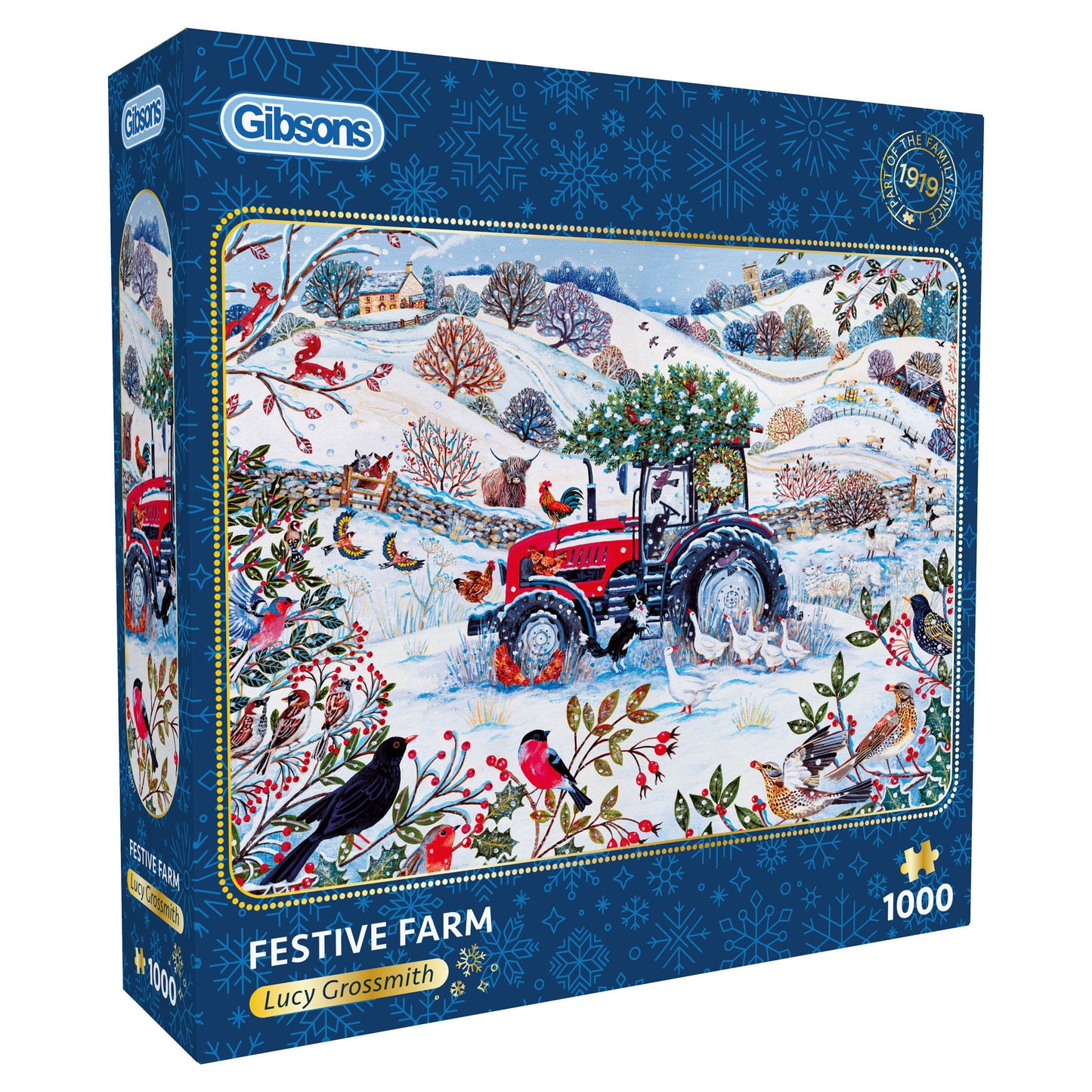 Festive Farm 1000 Piece Jigsaw Puzzle
