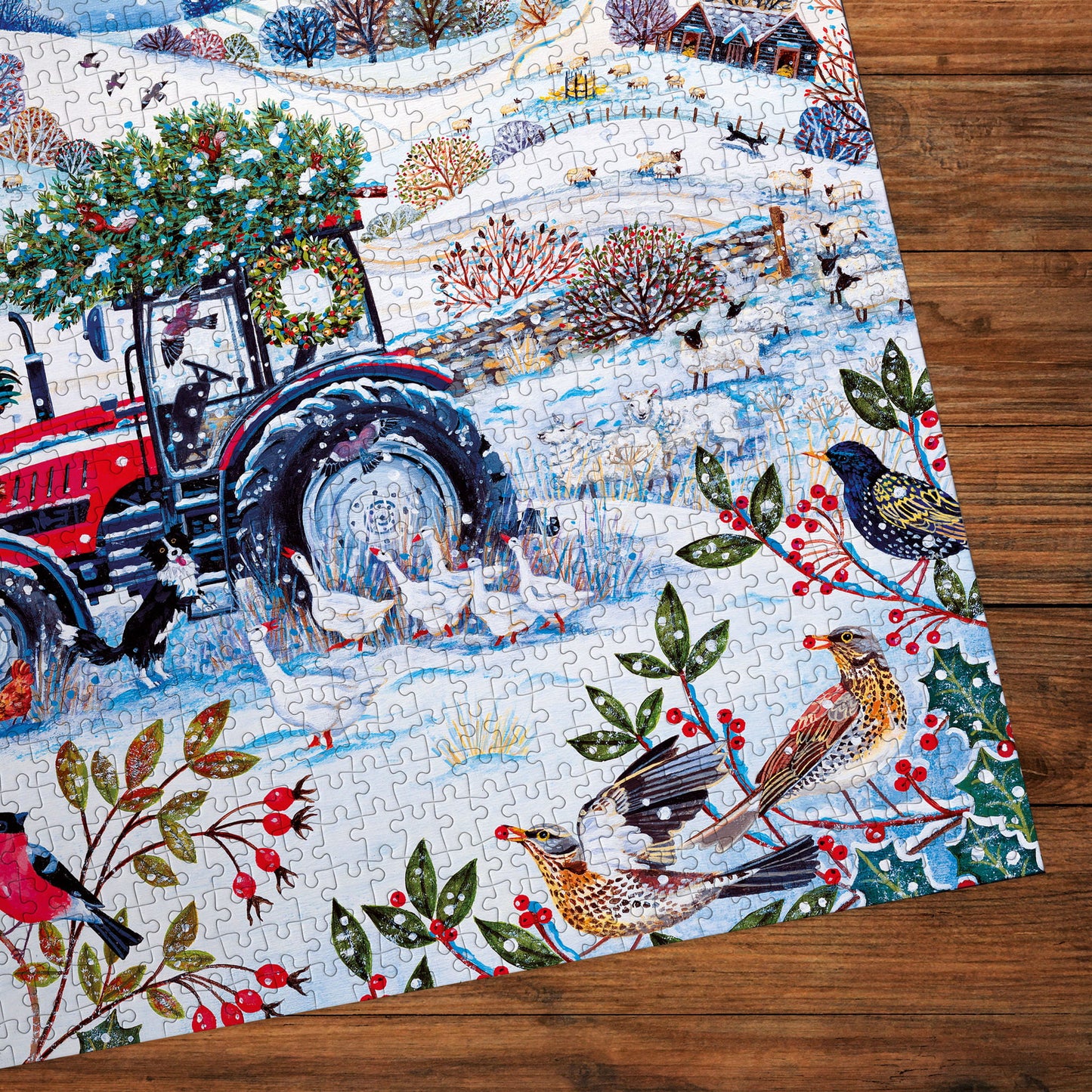 Festive Farm 1000 Piece Jigsaw Puzzle