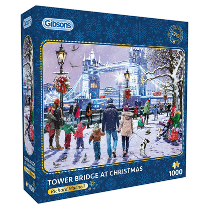 Towerbridge at Christmas 1000 Piece Jigsaw Puzzle