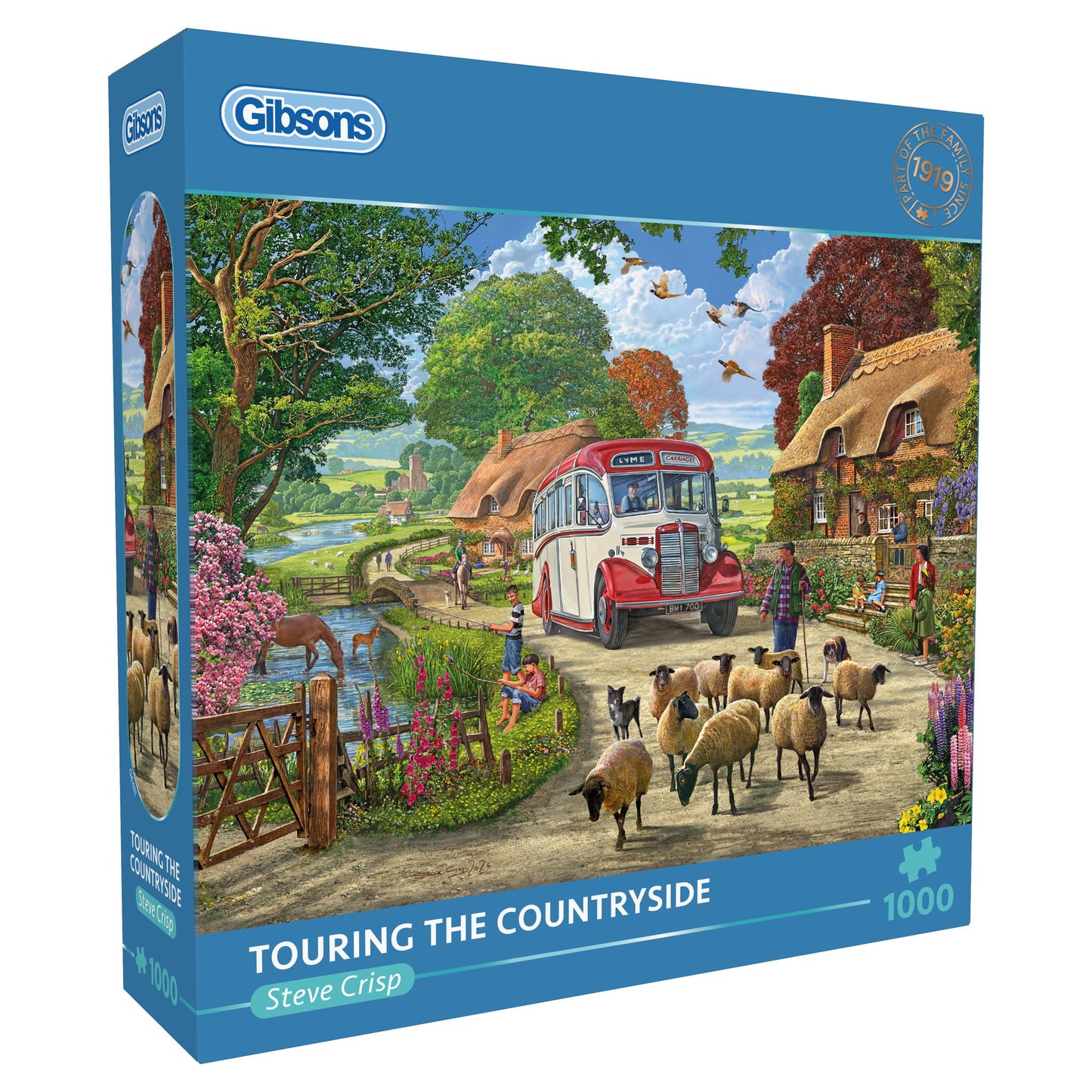 Touring the Countryside 1000 Piece Jigsaw Puzzle