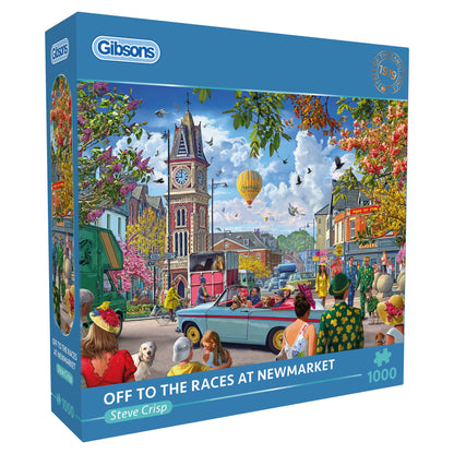 Off to the Races at Newmarket 1000 Piece Jigsaw Puzzle