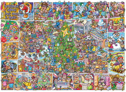 Jokesaws Crackers for Christmas 1000 Piece Jigsaw Puzzle