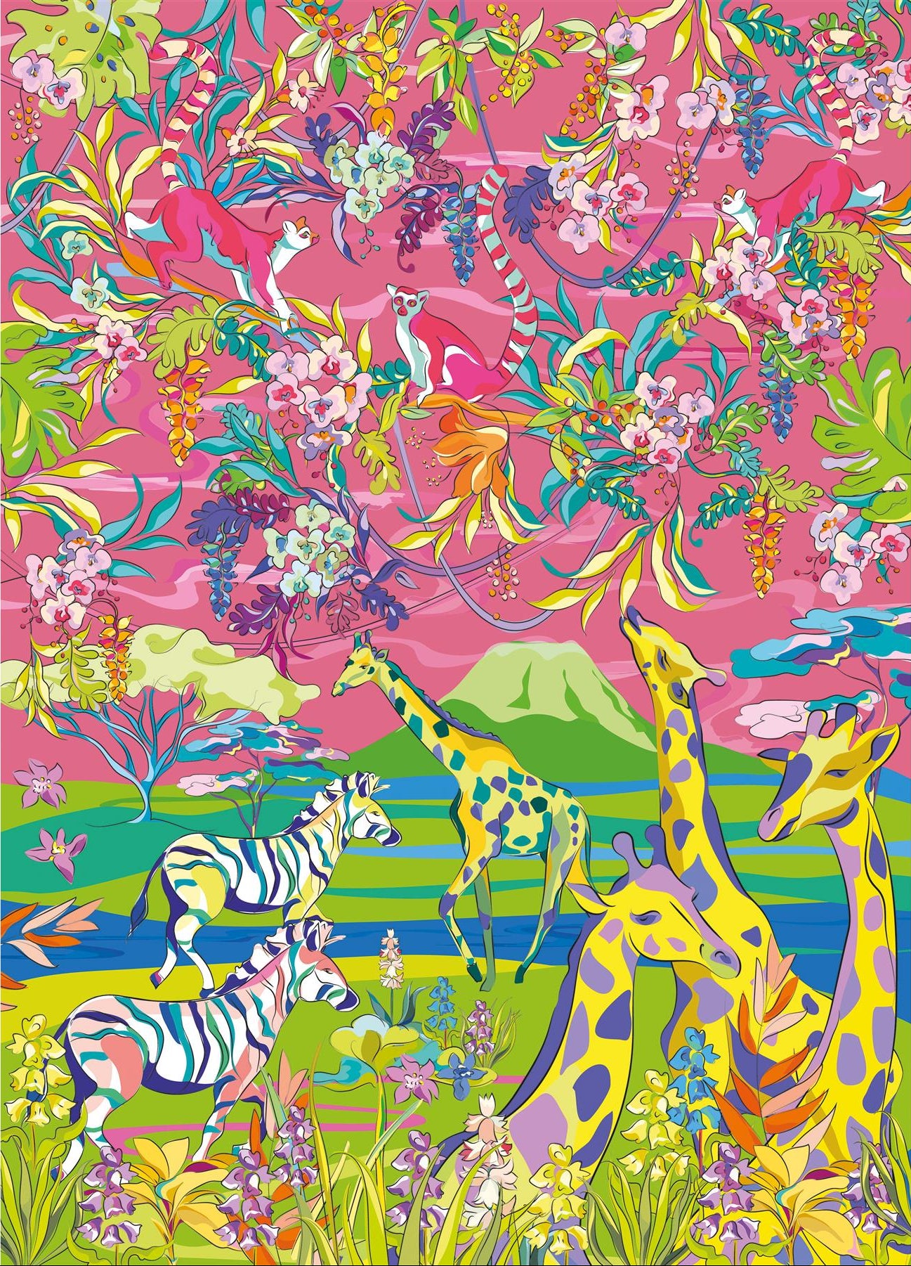 House of Turnowsky: Wild Savannah 1000 Piece Jigsaw Puzzle