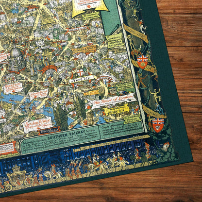 London Town by Southern Railway 1000 Piece Jigsaw Puzzle