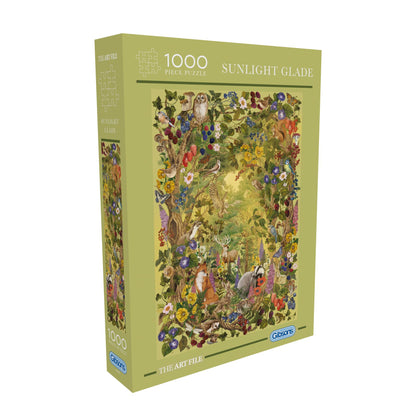 The Art File: Sunlight Glade 1000 Piece Jigsaw Puzzle