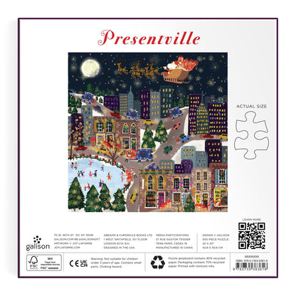 Joy Laforme Presentville 500 Piece Foil Jigsaw Puzzle