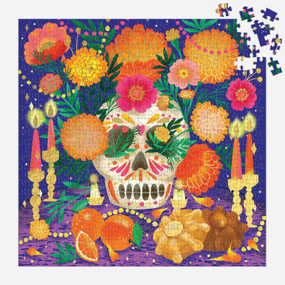 Ofrenda del Día de Muertos 500 Piece Foil Jigsaw Puzzle