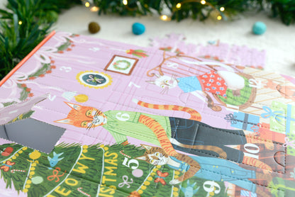 Meowy Christmas 12 Days of Puzzles 500 Piece Advent Calendar