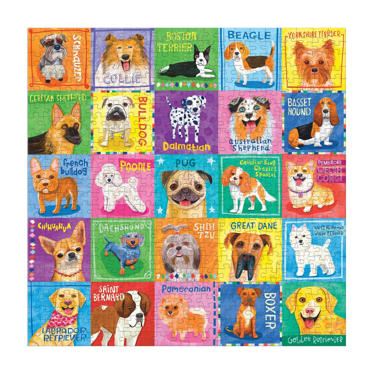 Pawsome Portraits 500 Piece Jigsaw Puzzle