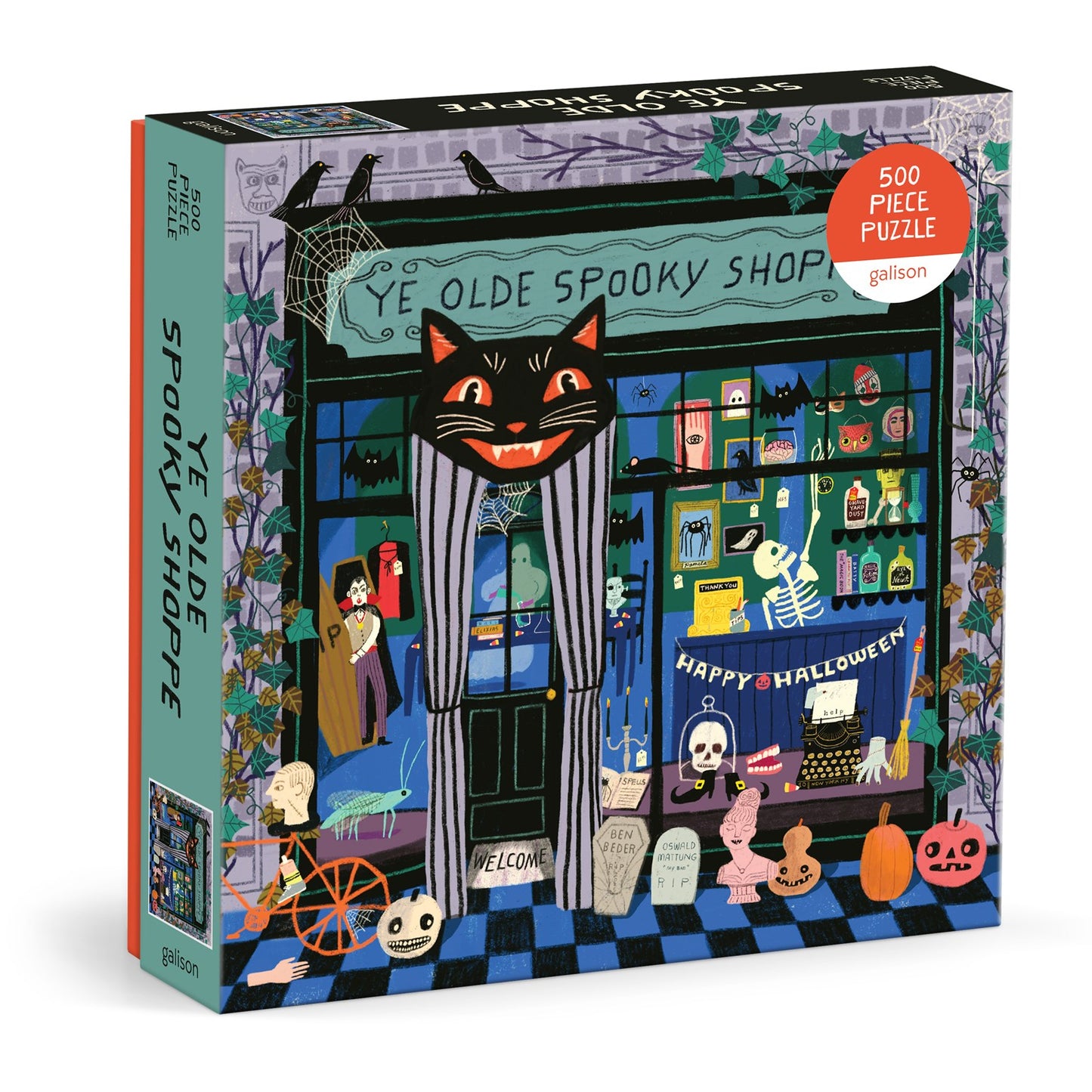 Ye Olde Spooky Shoppe 500 Piece Jigsaw Puzzle