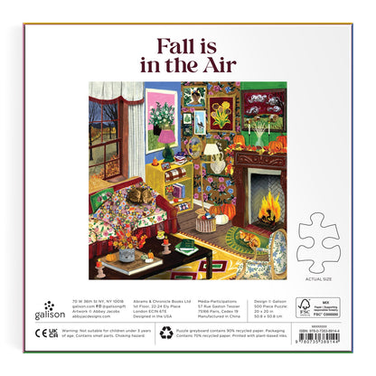 Fall is in the Air 500 Piece Jigsaw Puzzle