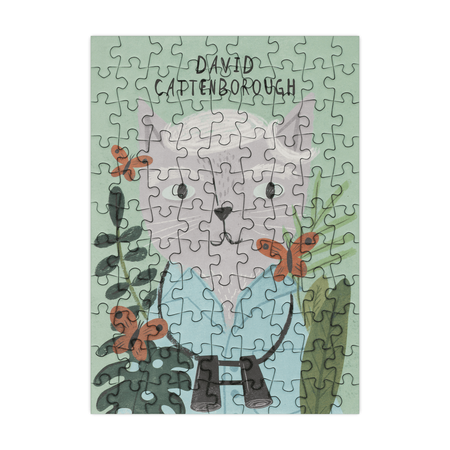 David Cattenborough 99 Piece Mini Jigsaw Puzzle