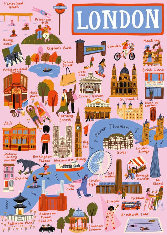 London 1000 Piece Jigsaw Puzzle