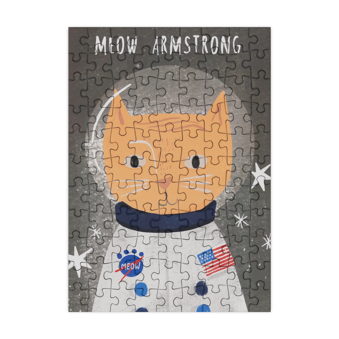 Meow Armstrong 99 Piece Mini Jigsaw Puzzle