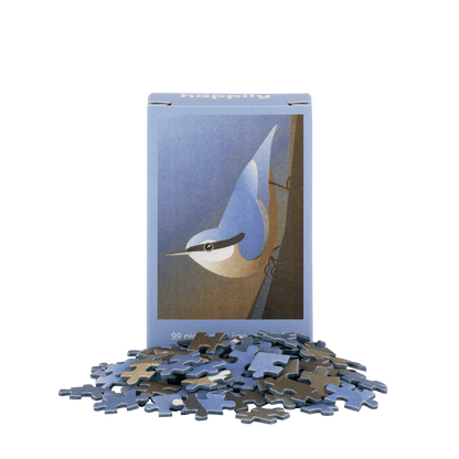 Nut Hatch 99 Piece Mini Jigsaw Puzzle