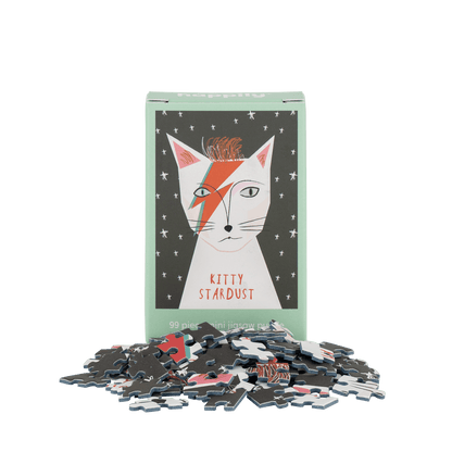 Kitty Stardust 99 Piece Mini Jigsaw Puzzle