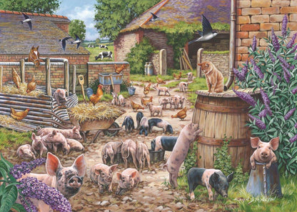 Piglet Pandemonium 500 Piece Jigsaw Puzzle