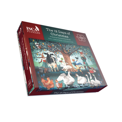 The Christmas Puzzler's Pair 2 x 1000 Piece Jigsaw Puzzle Bundle