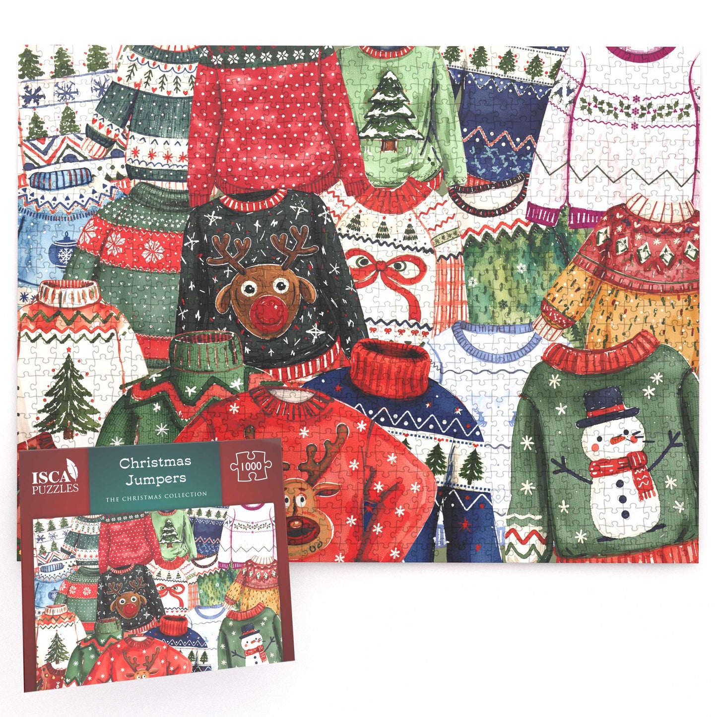 Christmas Jumpers 1000 Piece Jigsaw Puzzle