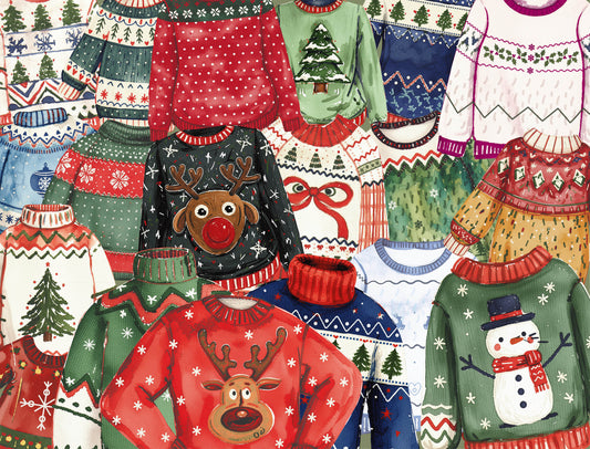 Christmas Jumpers 1000 Piece Jigsaw Puzzle