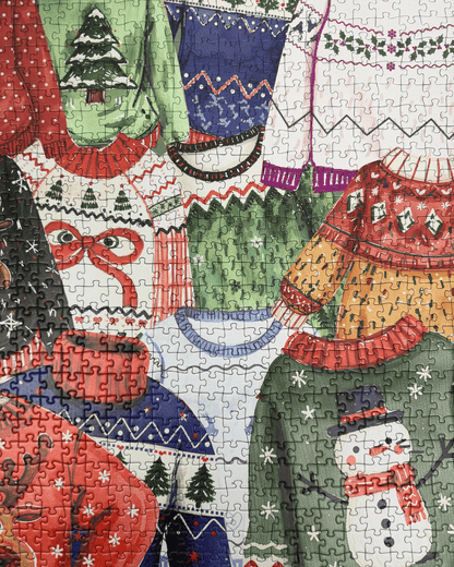 Christmas Jumpers 1000 Piece Jigsaw Puzzle