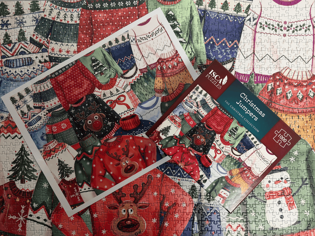 Christmas Jumpers 1000 Piece Jigsaw Puzzle