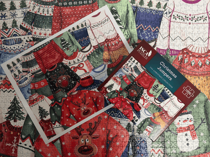 Christmas Jumpers 1000 Piece Jigsaw Puzzle