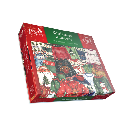 Christmas Jumpers 1000 or 500 Piece Jigsaw Puzzle